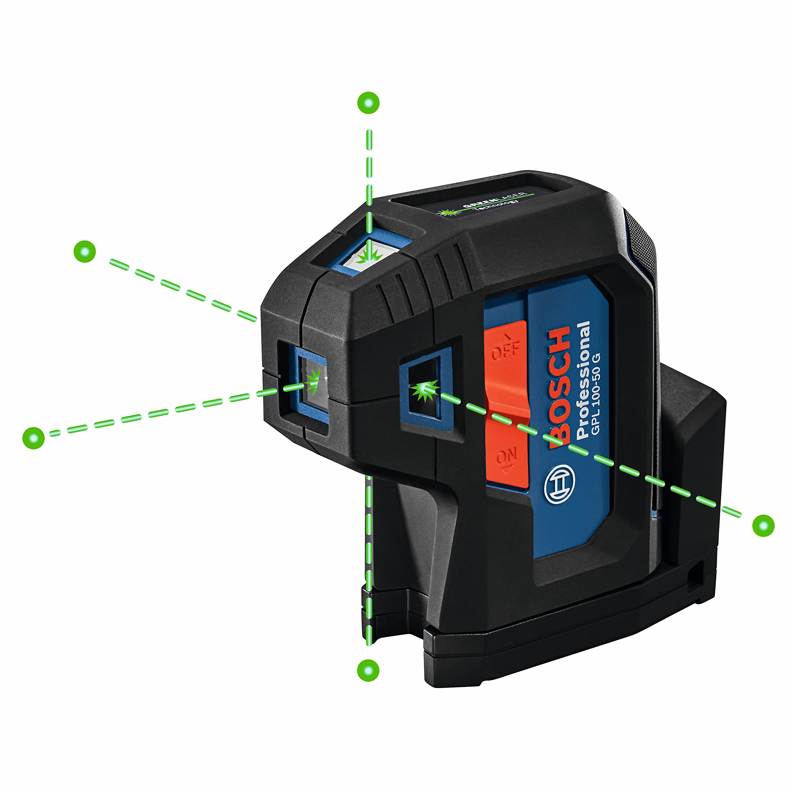 Foto 2 pulgar | Láser De Alineación Bosch Gpl100-50g Green-beam Con Accesorios - Venta Internacional.