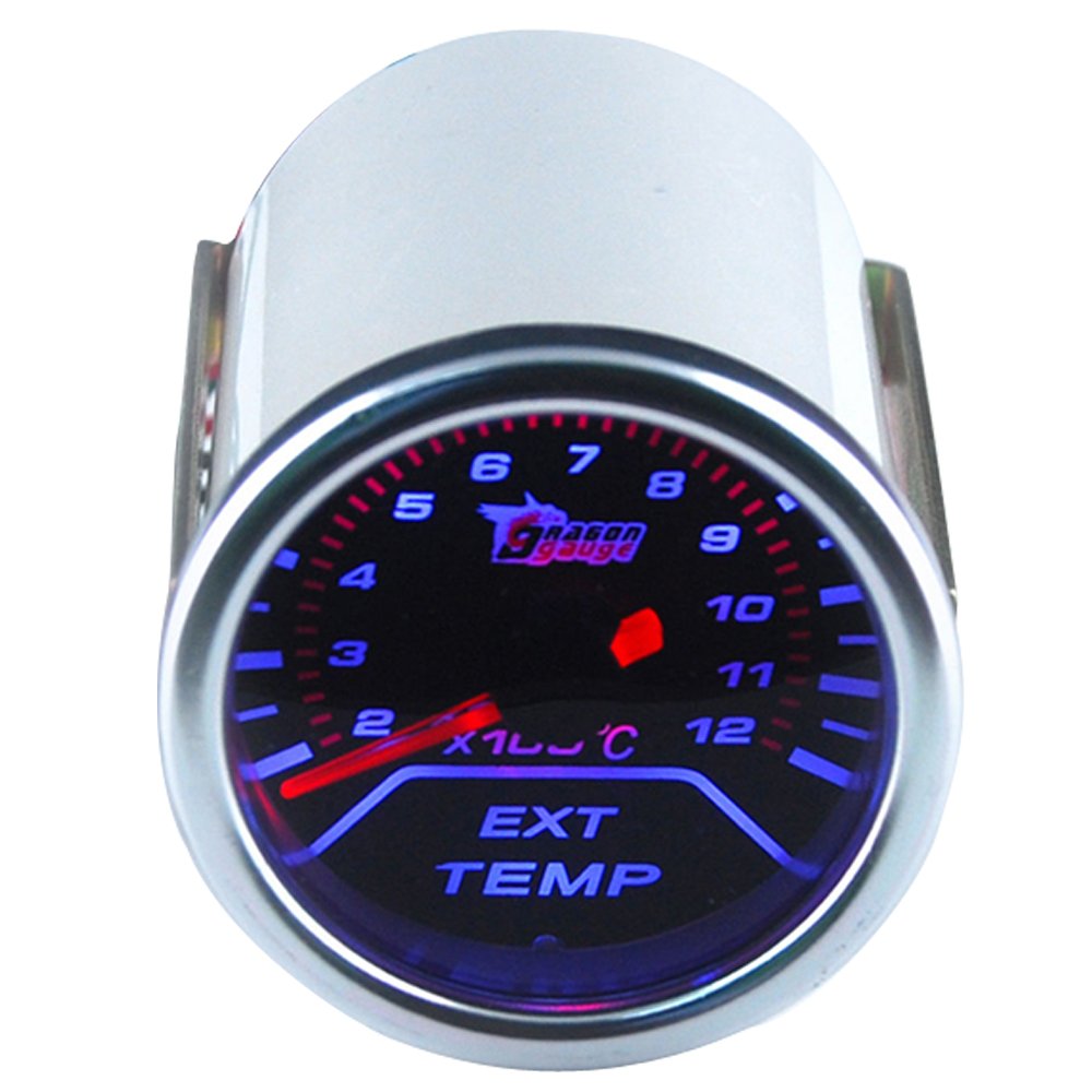 Foto 2 pulgar | Manómetro De Coche Esupport Egt, Temperatura De Gases De Escape 52 Mm 12 V - Venta Internacional.