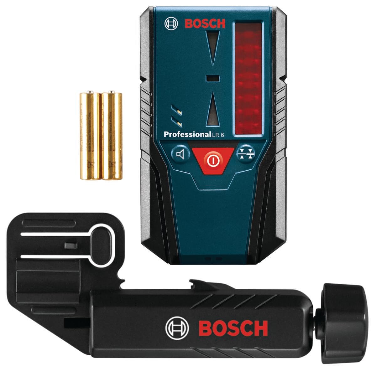 Foto 4 pulgar | Receptor Láser Bosch Lr 6 50 M Con Soporte De Montaje Y Baterías - Venta Internacional.