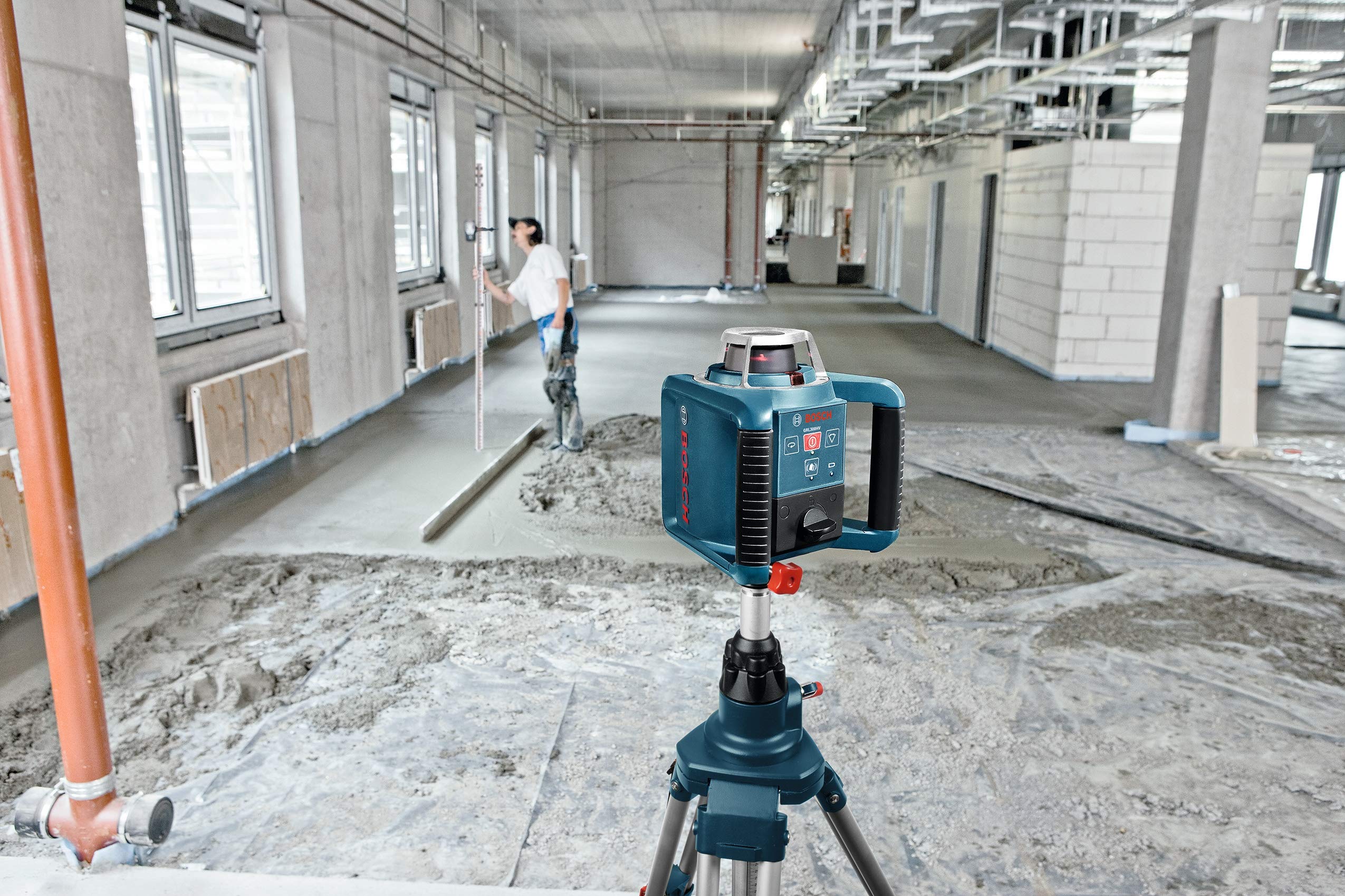 Foto 4 | Receptor Láser Rotativo Bosch Lr1 De 650 Pies Con Soporte De Montaje - Venta Internacional.