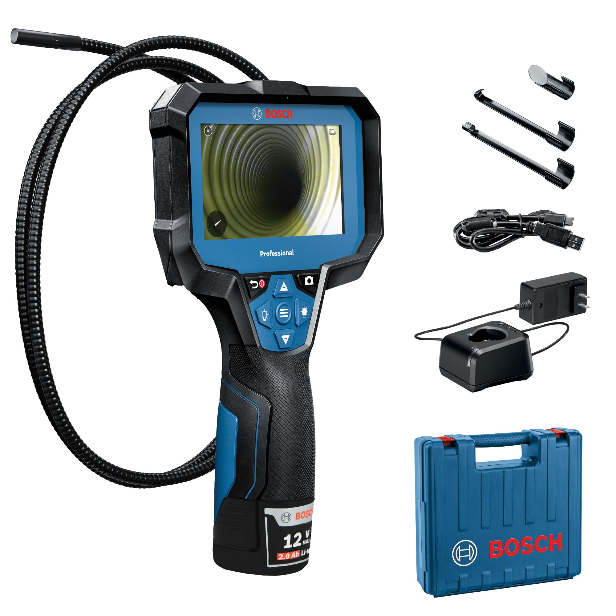Foto 2 pulgar | Cámara De Inspección Con Boroscopio Bosch Gic4-23c Professional - Venta Internacional.