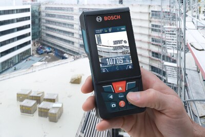 Foto 6 | Medidor Láser Bosch Glm400cl 120m Con Batería Y Cargador - Venta Internacional.