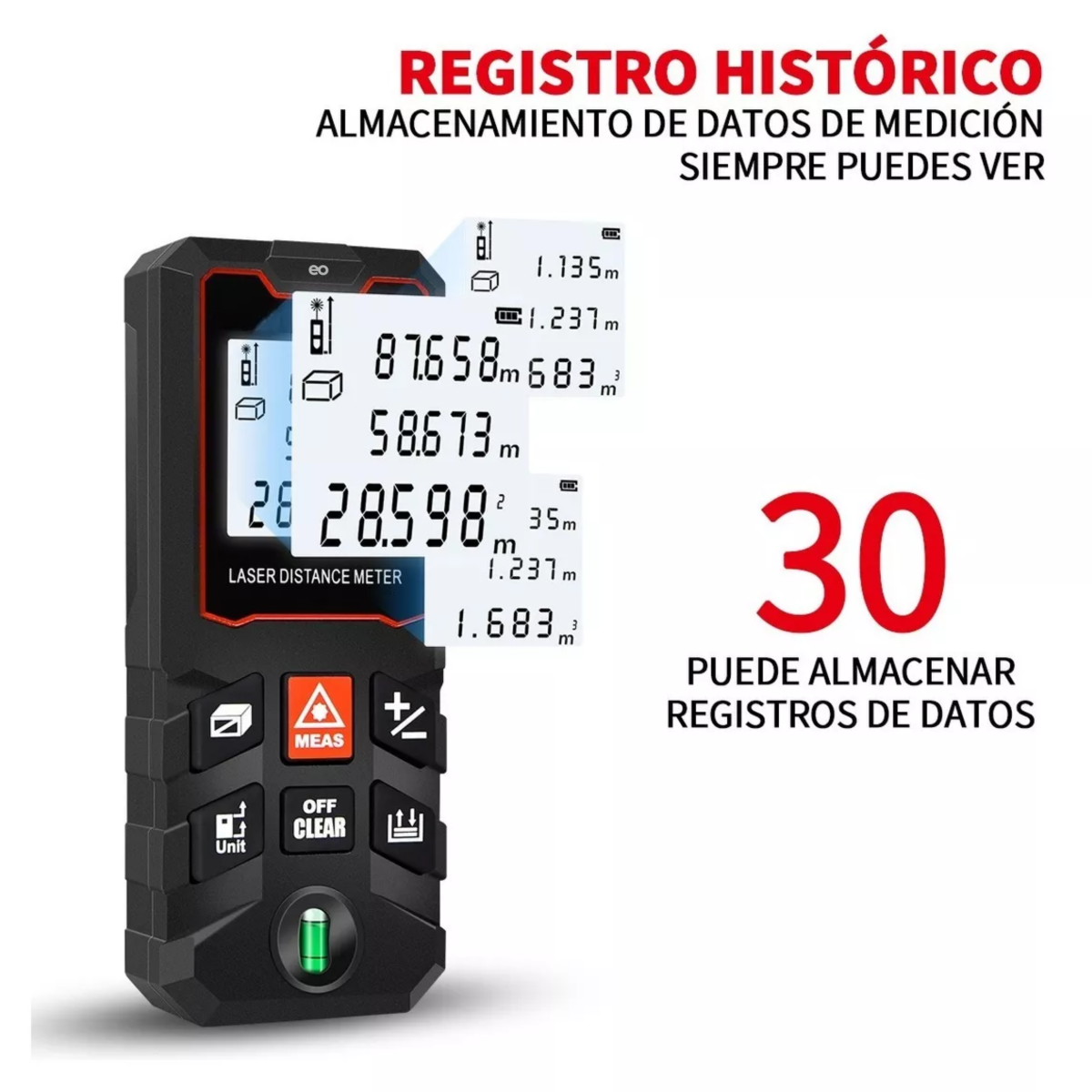 Foto 3 | Language Telemetro Medidor Laser Distanciometro Eo Safe Imports Esi-5180-1 Negro