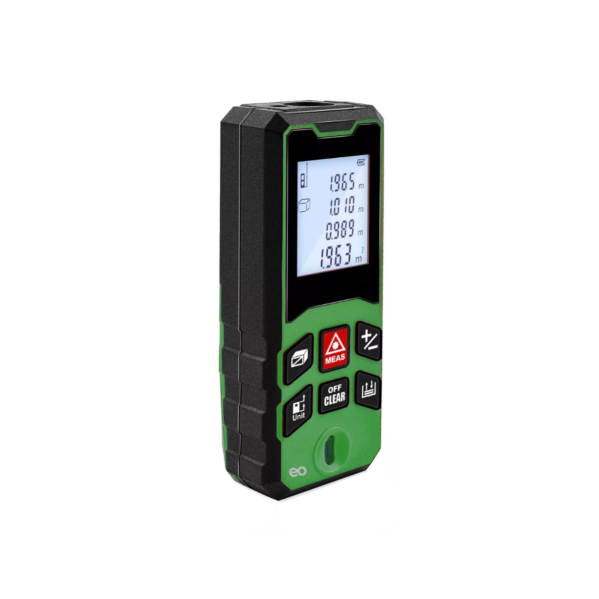 Telemetro Laser Distanciometer 100m Eo Safe Imports Esi-10747 Verde