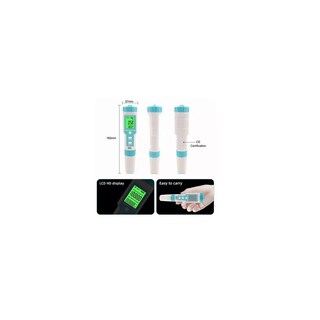 Foto 2 | 7 En 1 Medidor De Ph/ec/tds/orp/sg/salinidad/temperatura Eo Safe Imports Esi-9352-1 Multicolor