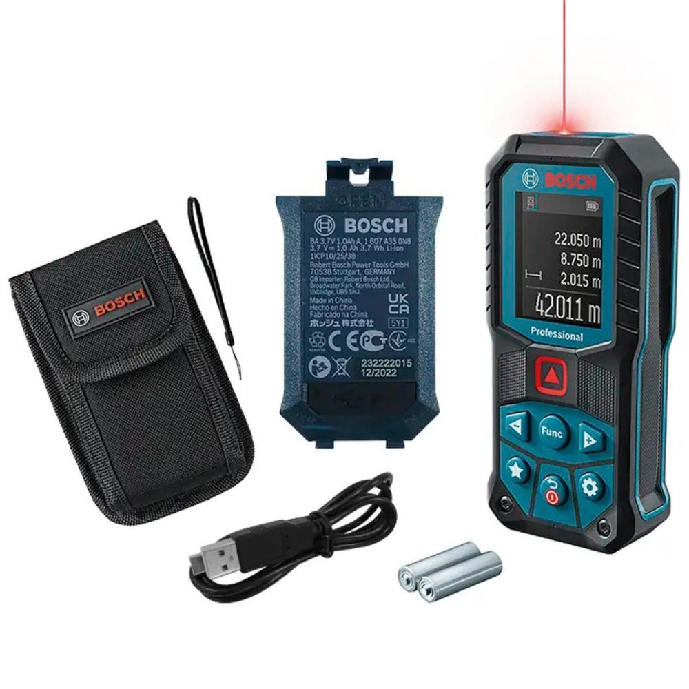Foto 1 | Telemetro Laser Rojo Bosch Glm 50-22