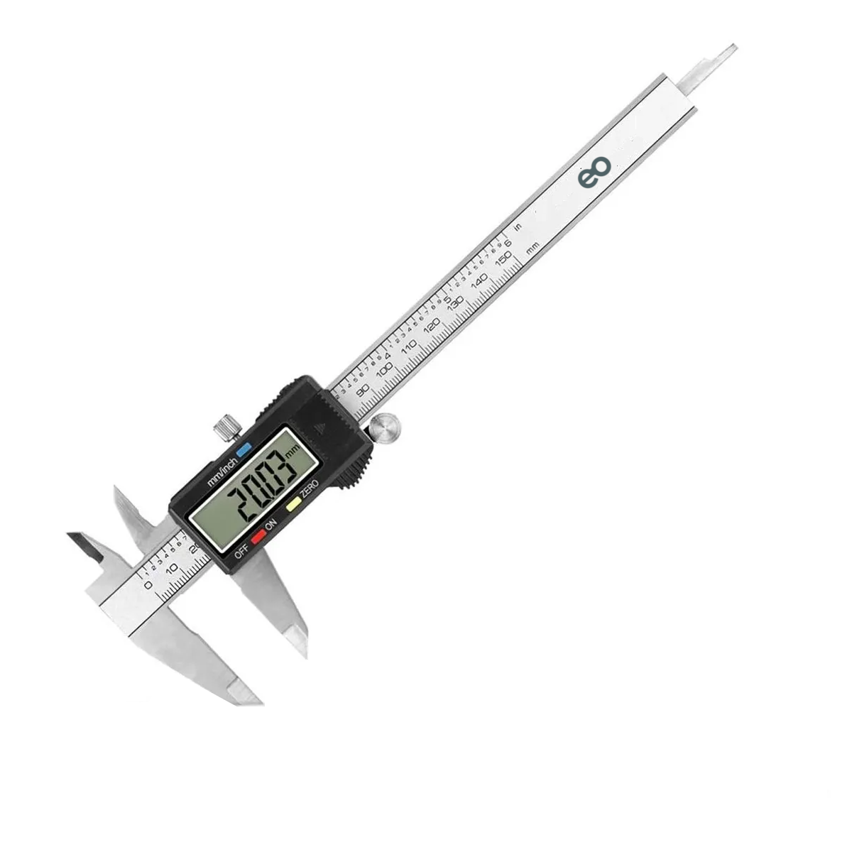 Foto 2 pulgar | Calibrador Vernier Digital Pie De Rey 6in Precisión 0.01mm Eo Safe Imports