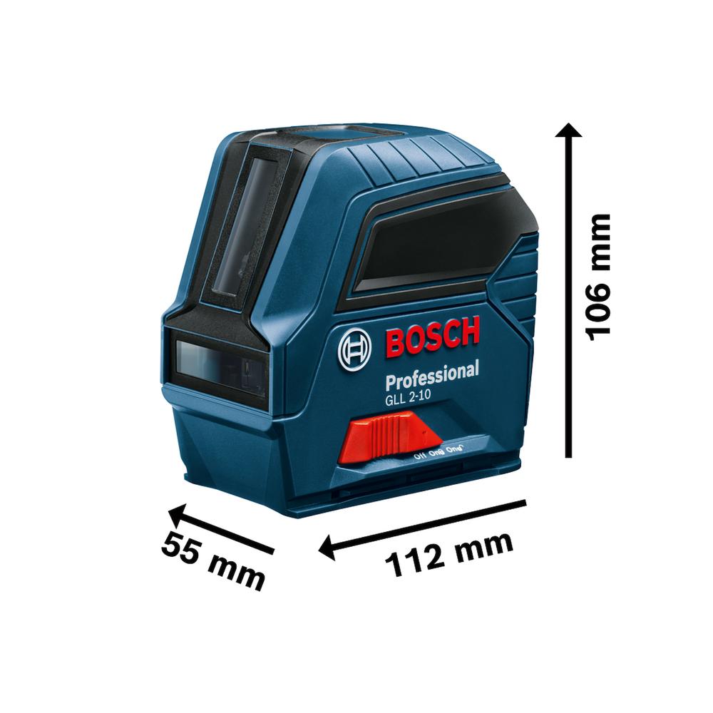 Foto 5 | Nivel Láser Bosch Gll 2-10 Línea 4.5v 10 Metros 0601063l00