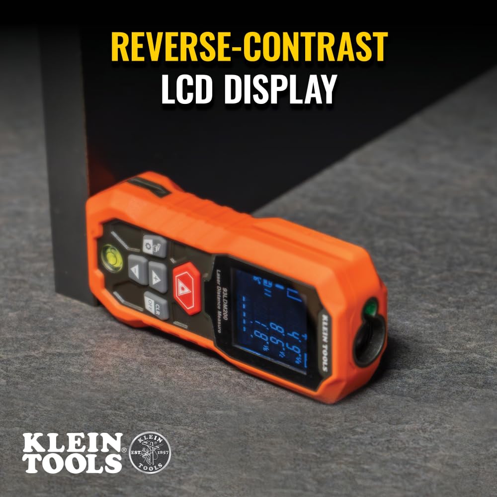 Foto 4 | Medidor De Distancia Láser Klein Tools 93ldm200 60 M Clase 2 - Venta Internacional.