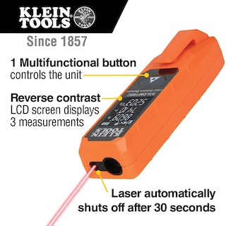 Foto 2 | Medidor De Distancia Láser Klein Tools 93ldm100c, Alcance 30 M - Venta Internacional.