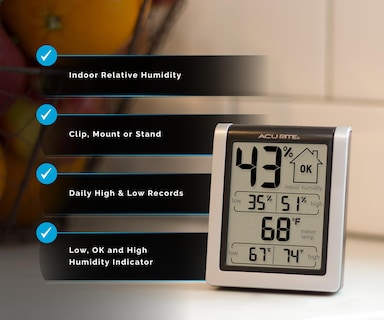 Foto 2 | Termómetro Digital Inalámbrico Para Interiores Acurite 00613 - Venta Internacional.