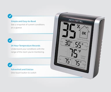 Foto 3 | Termómetro Digital Inalámbrico Para Interiores Acurite 00613 - Venta Internacional.