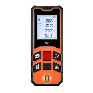 Foto 1 | Medidor Laser Distanciómetro Eo Safe Imports Esi-7024-1 Naranja