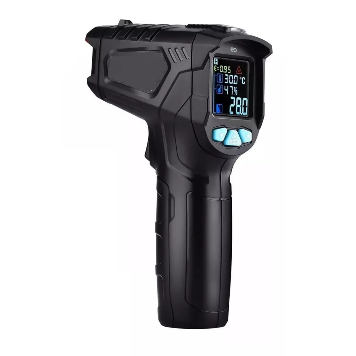 Termómetro Infrarrojo Digital E Industrial (-50-550 °c) Eo Safe Imports Esi-12068-1 Negro $1,039