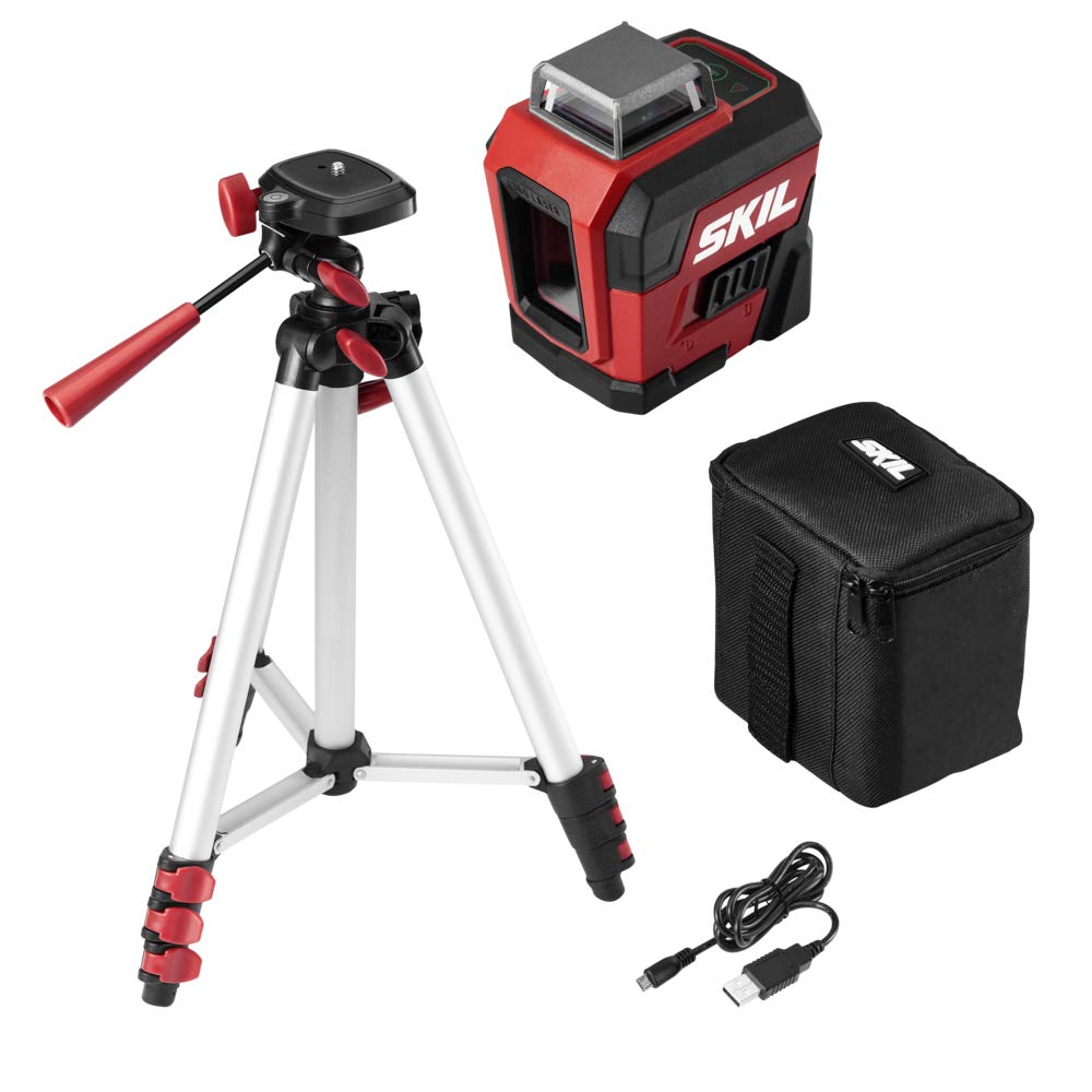 Foto 8 pulgar | Cross Line Laser Skil Ll9322g-01, Autonivelante, 30 M, Con Trípode - Venta Internacional.