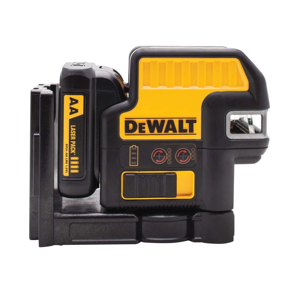 Nivel Láser Dewalt 12v Max Dw0825lr, 5 Puntos Y Línea Cruzada - Venta Internacional.