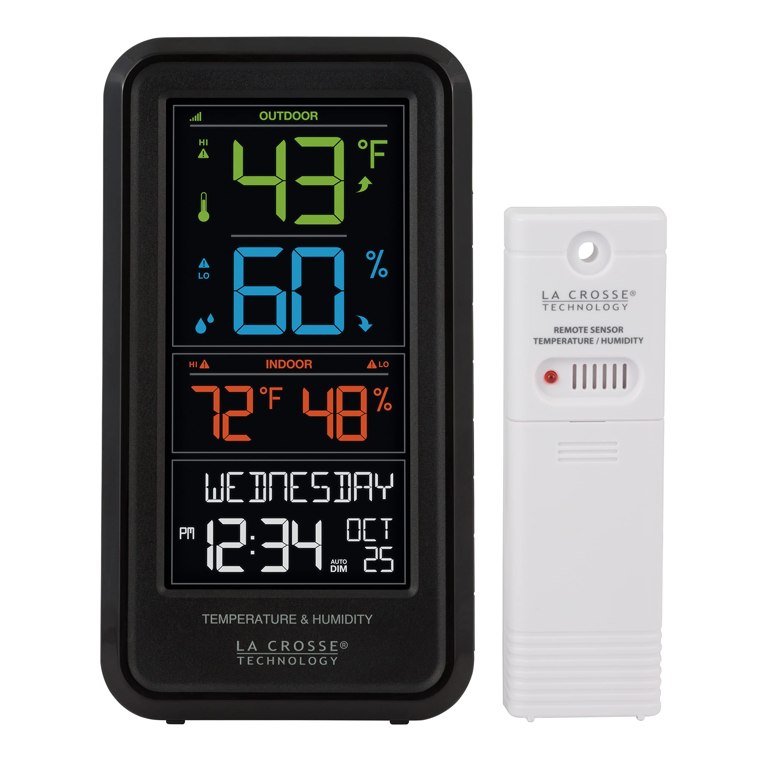 Monitor De Temperatura Y Humedad La Crosse Technology - Venta Internacional.