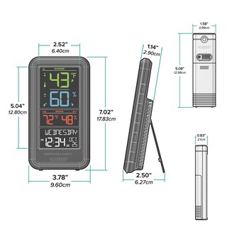 Foto 3 | Monitor De Temperatura Y Humedad La Crosse Technology - Venta Internacional.