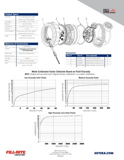 Foto 5 | Medidor De Transferencia De Productos Químicos Sotera 850 1 2-20 Gpm Con Sensor De Aire - Venta Internacional.