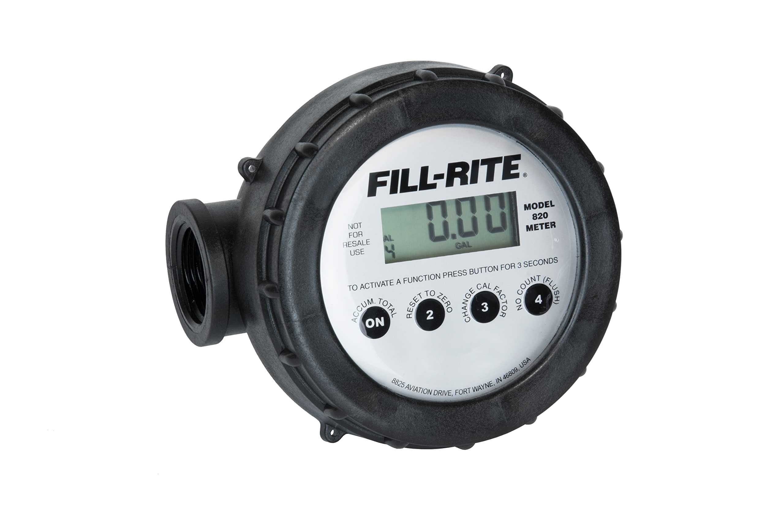 Foto 1 | Medidor Digital De Transferencia De Combustible Fill-rite 820 1 2-20 Gpm (8-76 Lpm) - Venta Internacional.