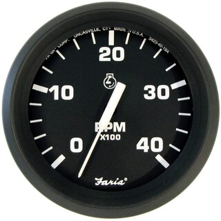 Foto 1 | Medidor De Tacómetro Faria 32842 Euro 4000 Rpm Diesel Mechanical - Venta Internacional.