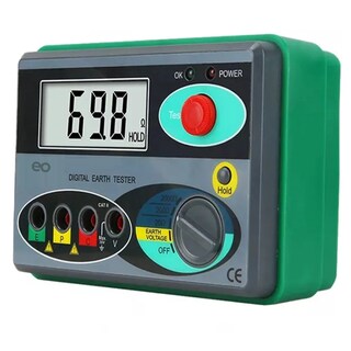 Foto 1 | Comprobador Digital De Resistencia De Tierra 0-2000 Ohm Eo Safe Imports Esi-19422 Multicolor