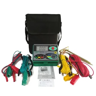 Foto 4 | Comprobador Digital De Resistencia De Tierra 0-2000 Ohm Eo Safe Imports Esi-19422 Multicolor