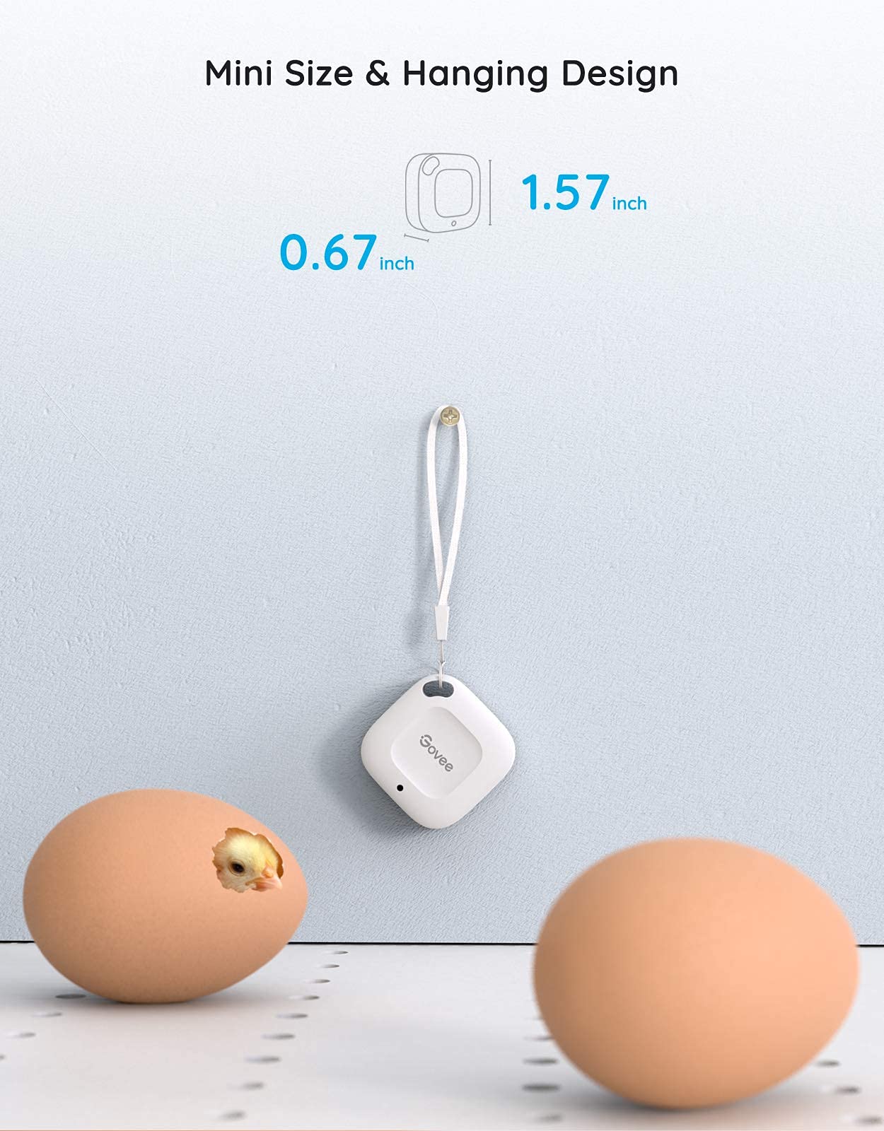 Foto 5 pulgar | Higrómetro Termómetro Govee Bluetooth Inalámbrico, Paquete De 2 - Venta Internacional.