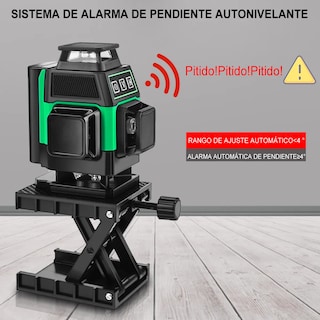 Foto 4 | Nivel Láser 3d 12 Líneas Luz Multifuncional Lab.g Verde