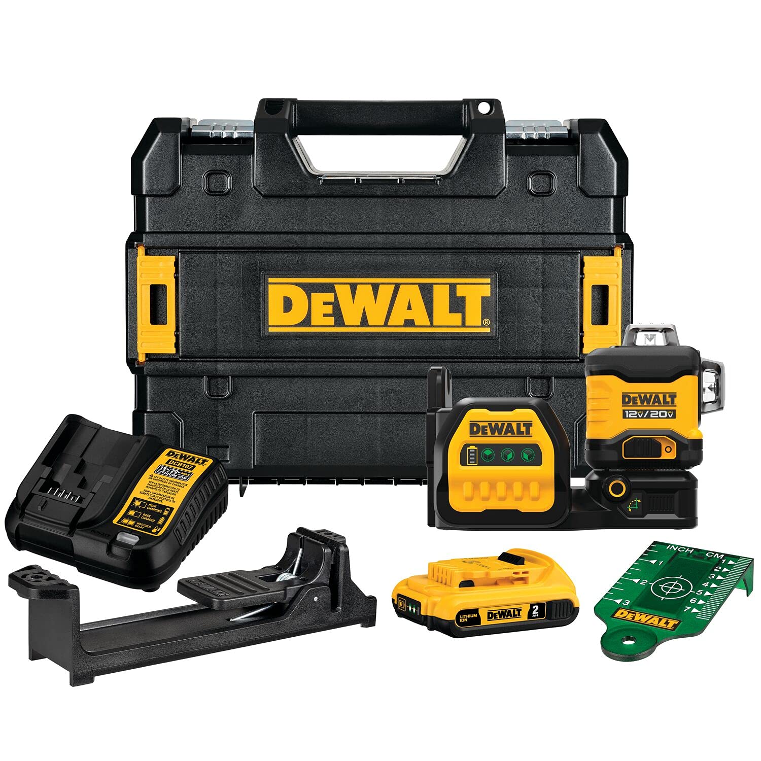 Foto 2 pulgar | Nivel Láser Dewalt Dcle34030g 20v/12v Max 3 X 360 Green - Venta Internacional.