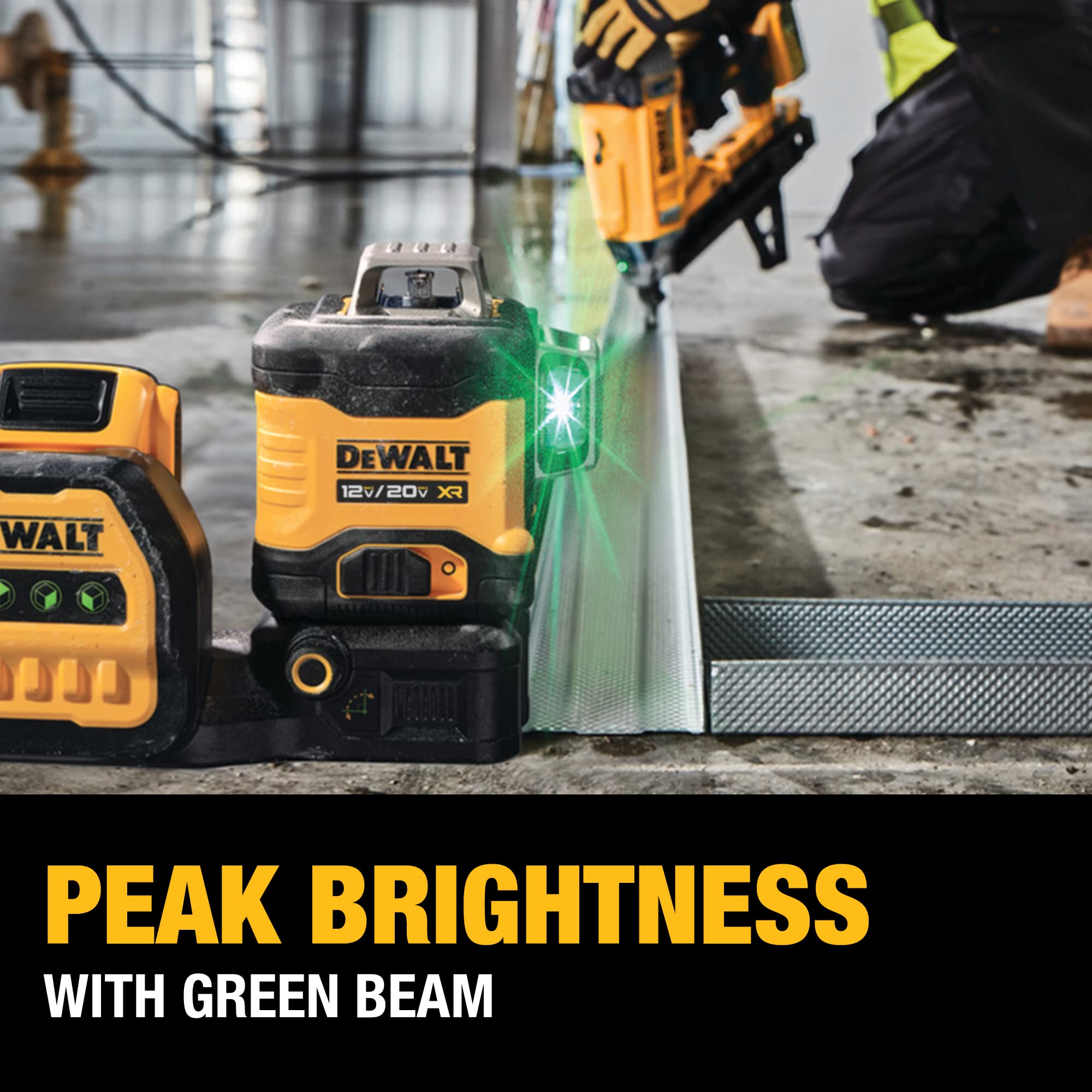 Foto 8 pulgar | Nivel Láser Dewalt Dcle34030g 20v/12v Max 3 X 360 Green - Venta Internacional.