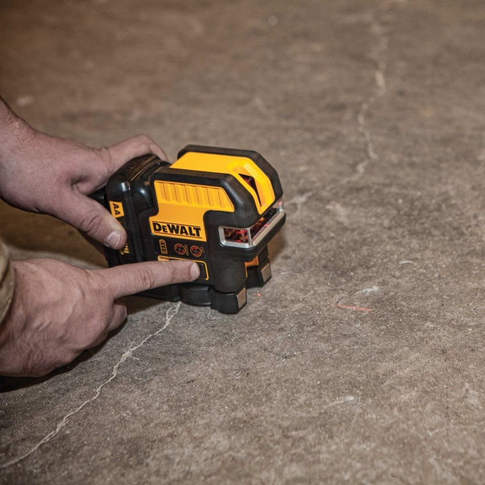 Foto 5 pulgar | Nivel Láser Dewalt Dw0822lr 12v Max 2 Puntos Y Líneas Cruzadas - Venta Internacional.