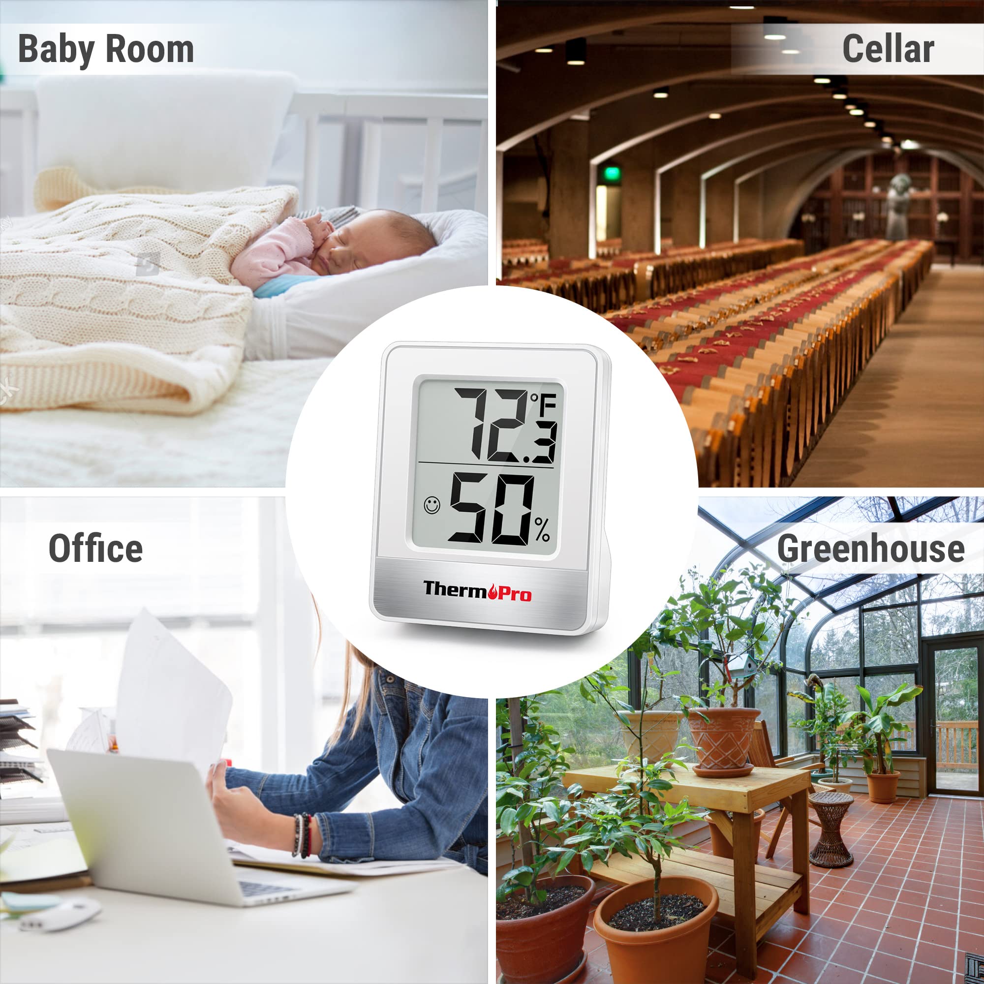 Foto 6 | Higrómetro Digital Para Interiores Thermopro Tp49 - Venta Internacional.