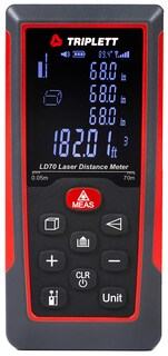 Foto 1 | Medidor De Distancia Láser Triplett Ld70 2 70 M Con Medición De Volumen - Venta Internacional.