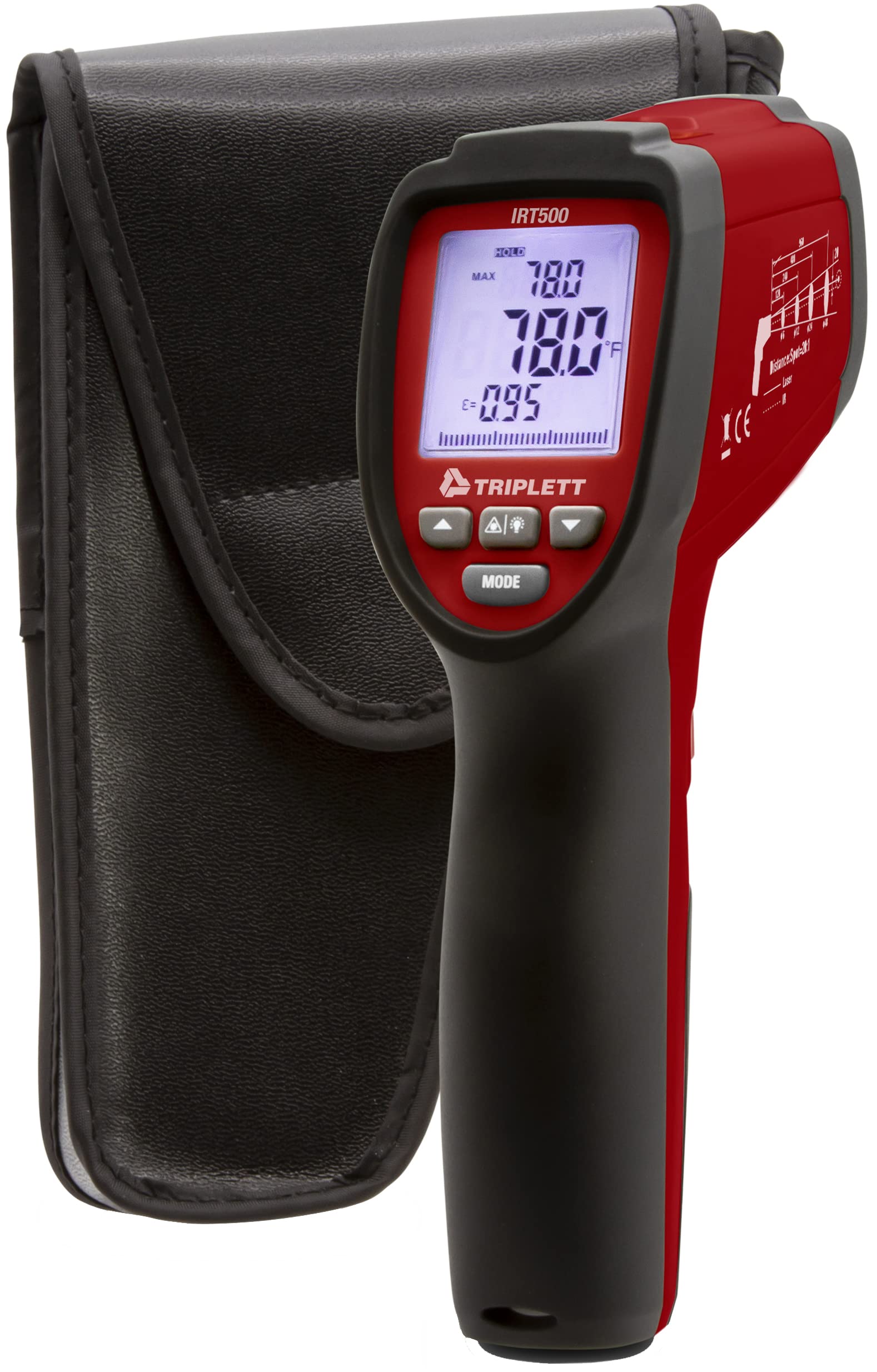 Foto 3 pulgar | Termómetro Ir Triplett Irt500 20:1 Con Tipo K De -50 A 1000 °c - Venta Internacional.