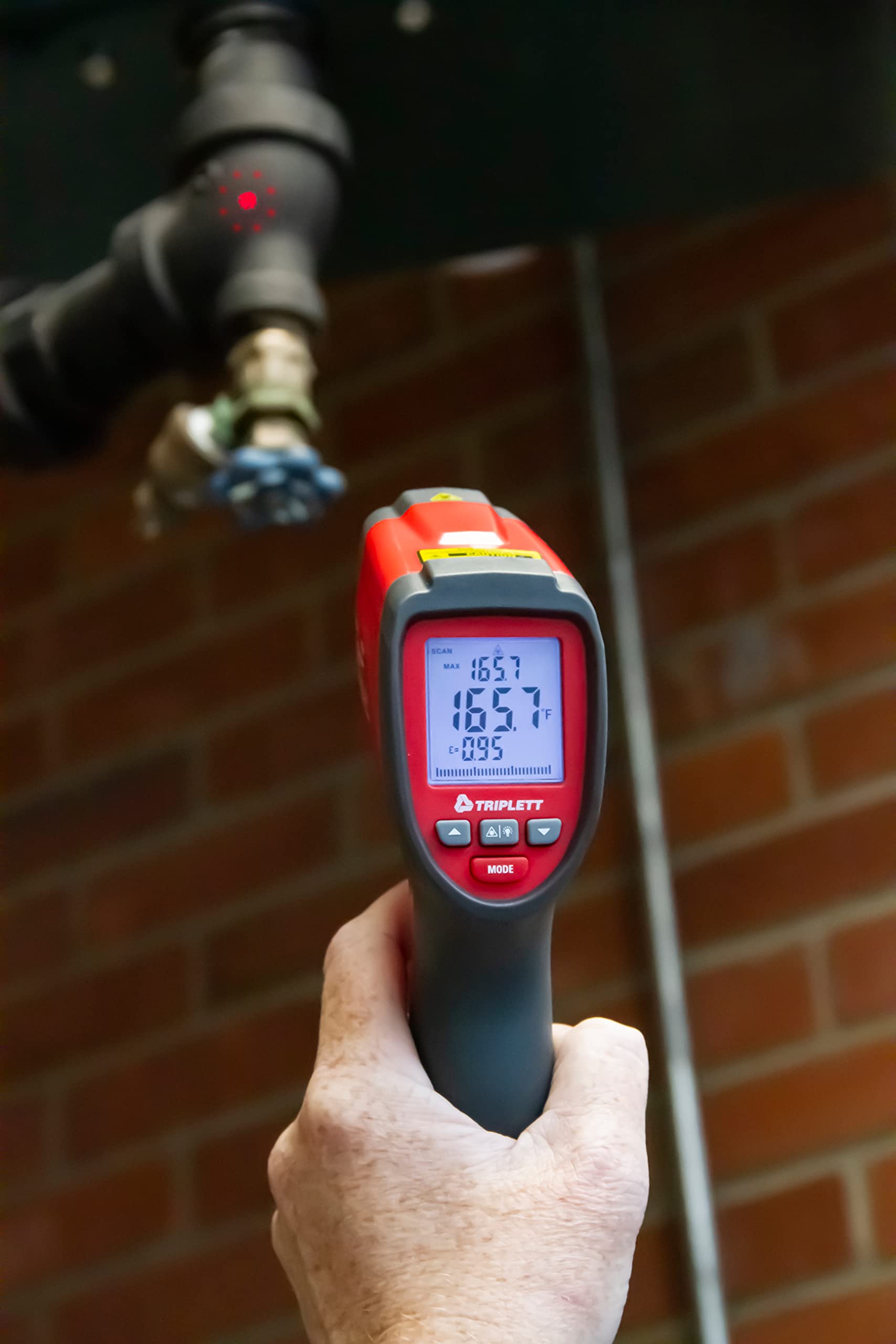 Foto 4 pulgar | Termómetro Ir Triplett Irt500 20:1 Con Tipo K De -50 A 1000 °c - Venta Internacional.