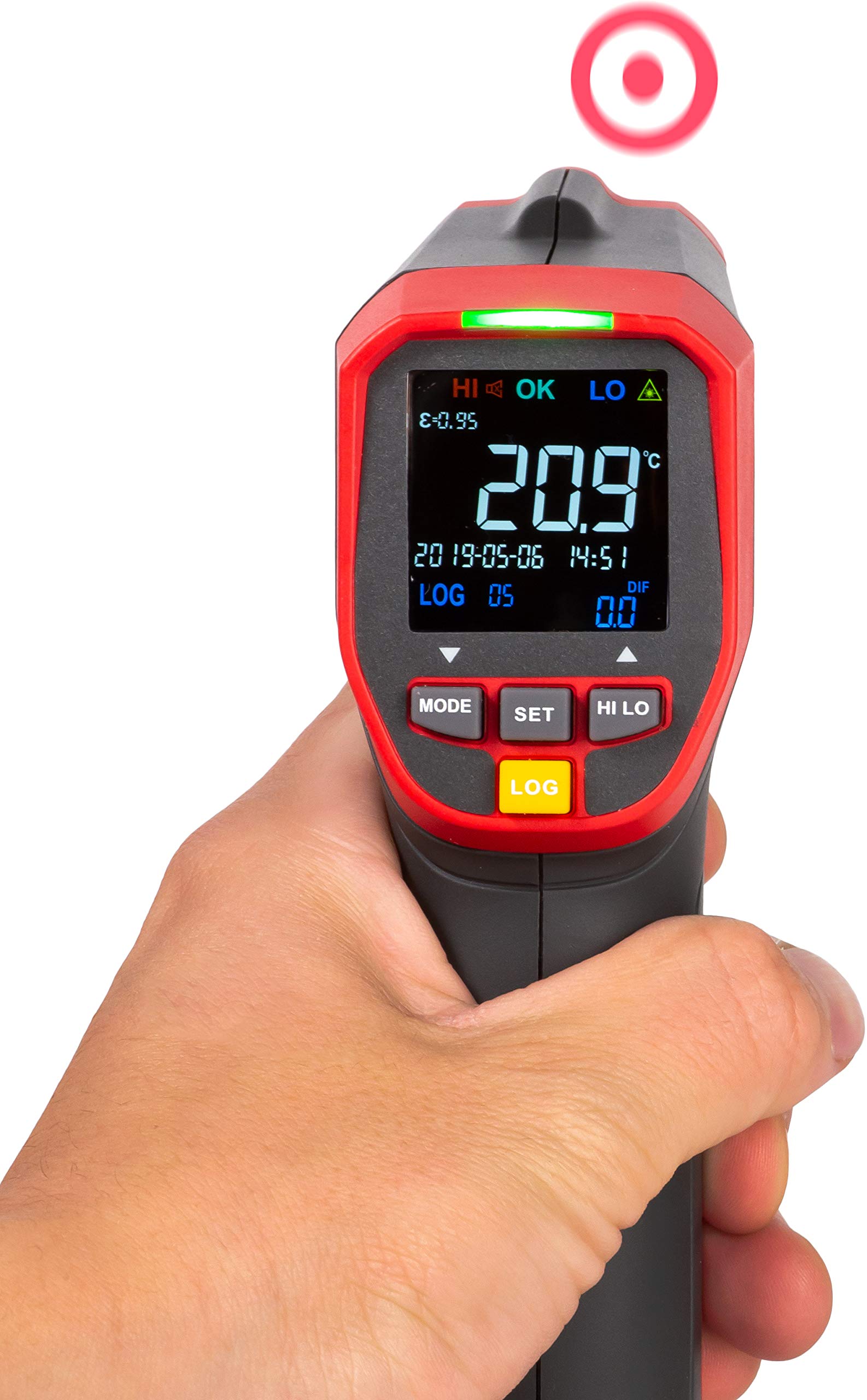 Foto 6 pulgar | Termómetro Infrarrojo Triplett Irt350 -20 A 600 °c - Venta Internacional.