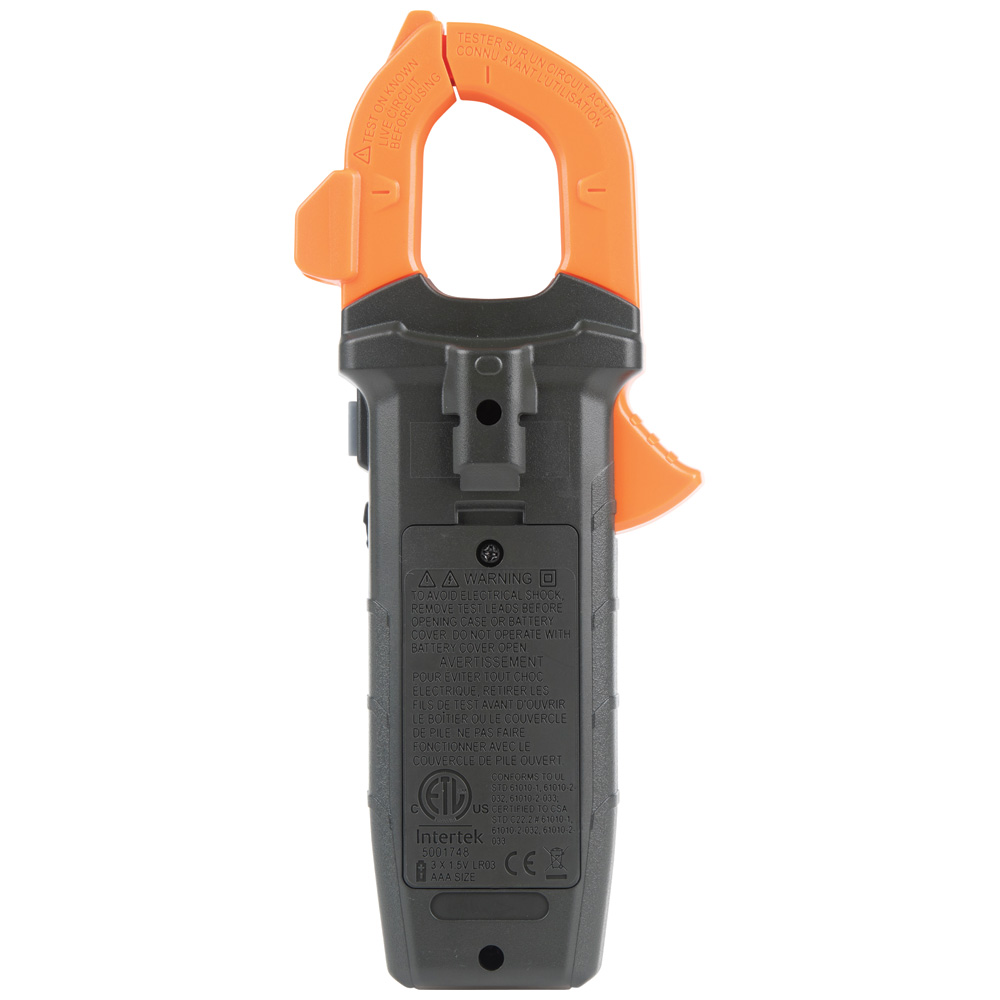 Foto 4 pulgar | Multimetro Digital Gancho Klein Voltaje Trms Cd 600vy 400 A Ca Con Medidor Temperatura