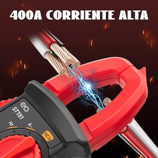 Foto 2 | Pinza Amperimétrica Digital Multímetro 4000 Cuentas Eo Safe Imports Esi-12535-1 Multicolor