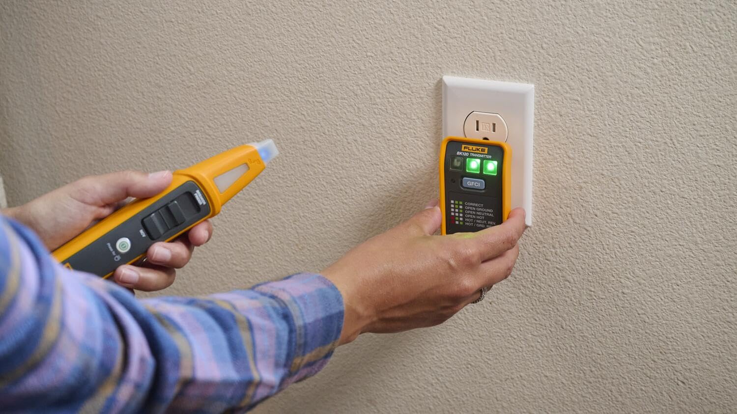 Foto 7 pulgar | Buscador De Interruptores Y Comprobador De Enchufes Smarttrace Fluke Bk120 - Venta Internacional.