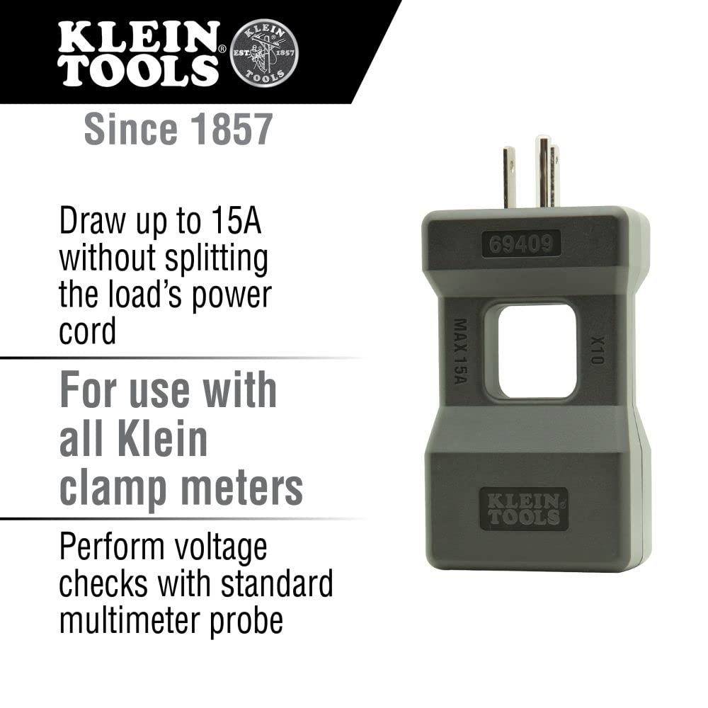 Foto 3 pulgar | Divisor De Línea Klein Tools 69409 Para Pinza Amperimétrica 15a - Venta Internacional.