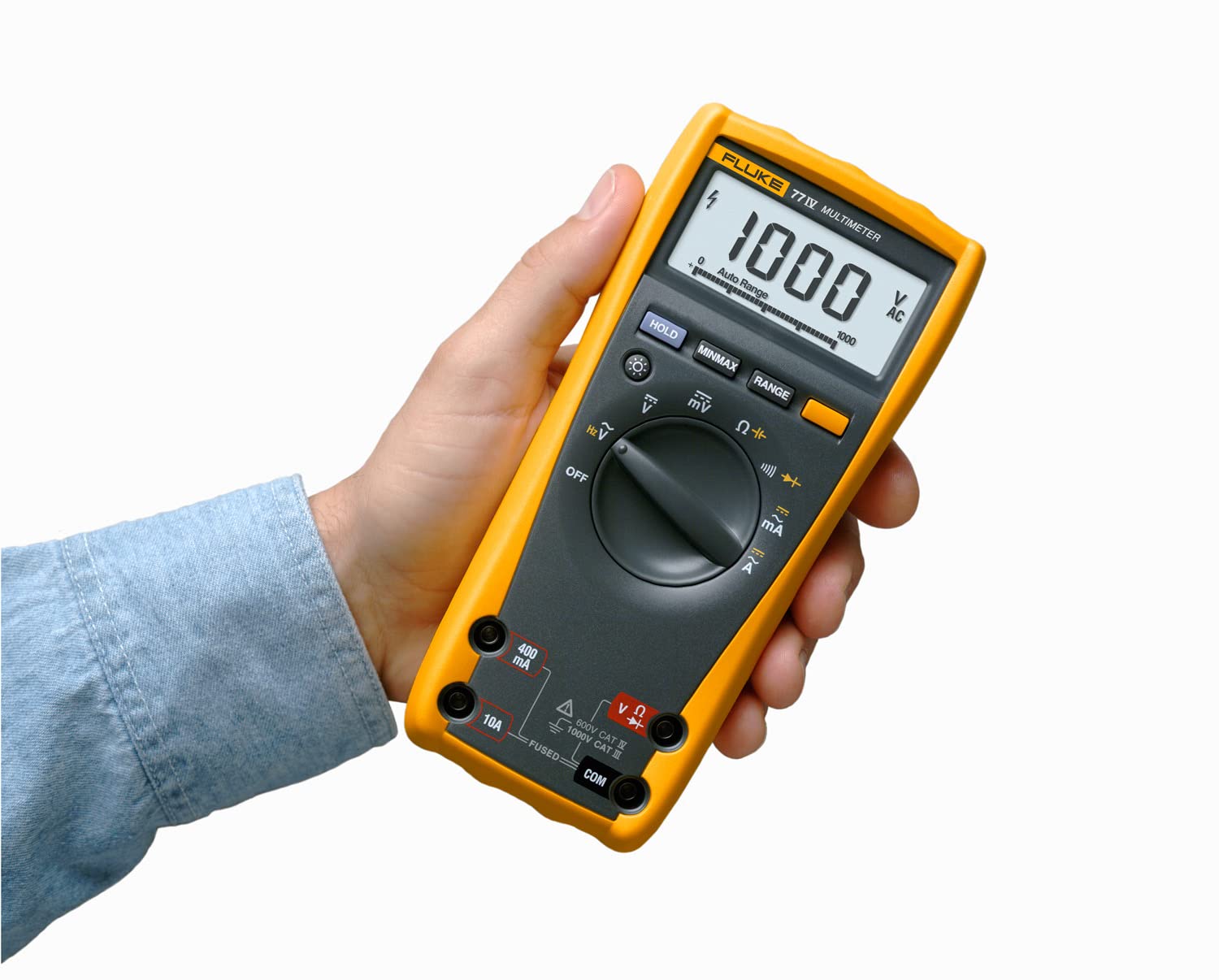 Foto 3 pulgar | Multímetro Digital Fluke 77-iv Amarillo - Venta Internacional.