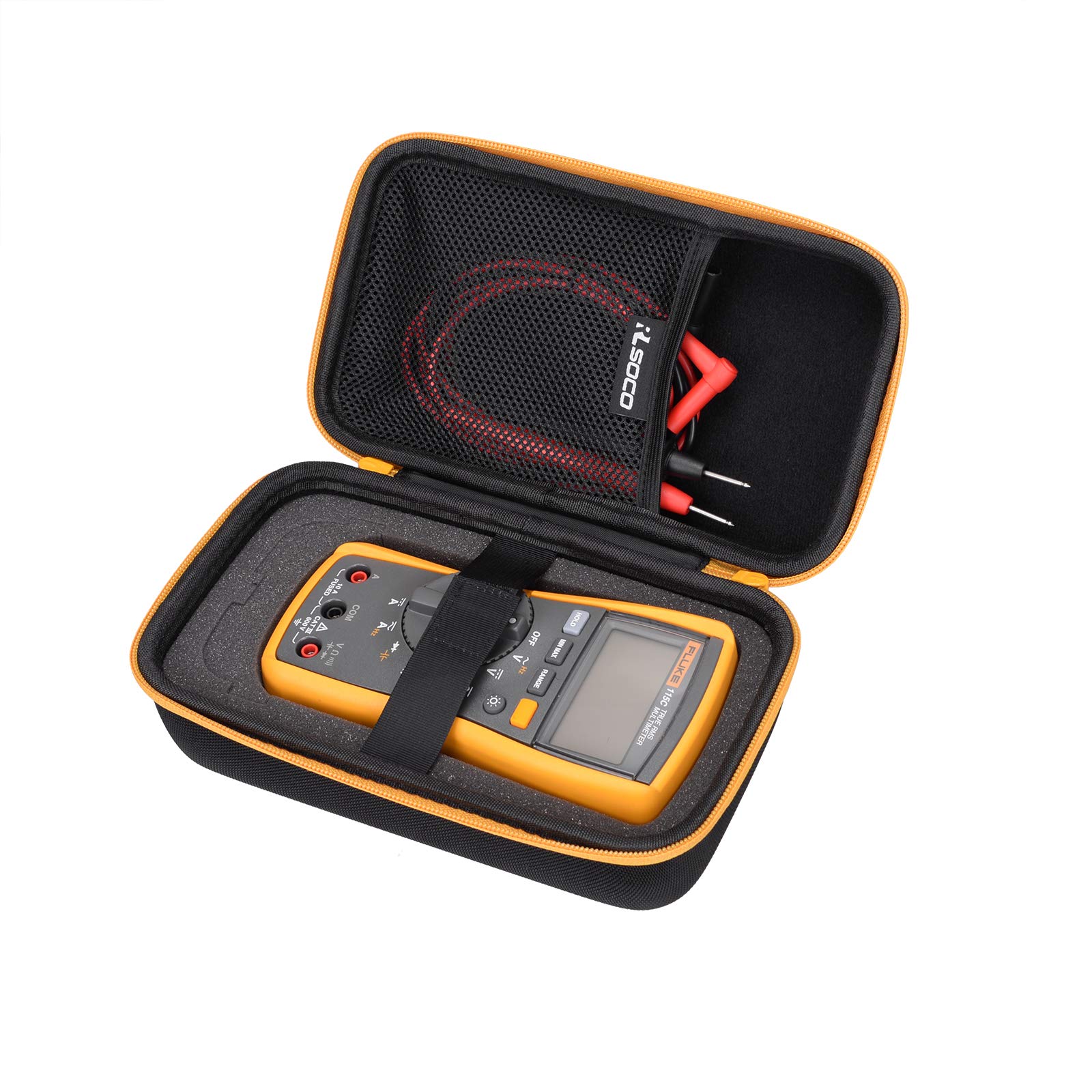 Maletín De Transporte Rlsoco Para Fluke 117/115/116/114/113/177/178/179/233 - Venta Internacional.