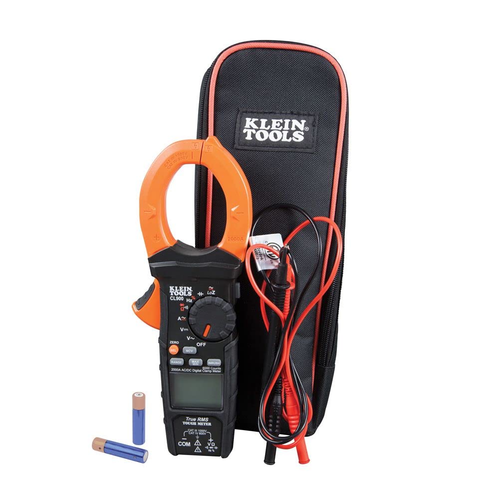 Pinza Amperimétrica Digital Klein Tools Cl900, 2000a, 1000v - Venta Internacional.