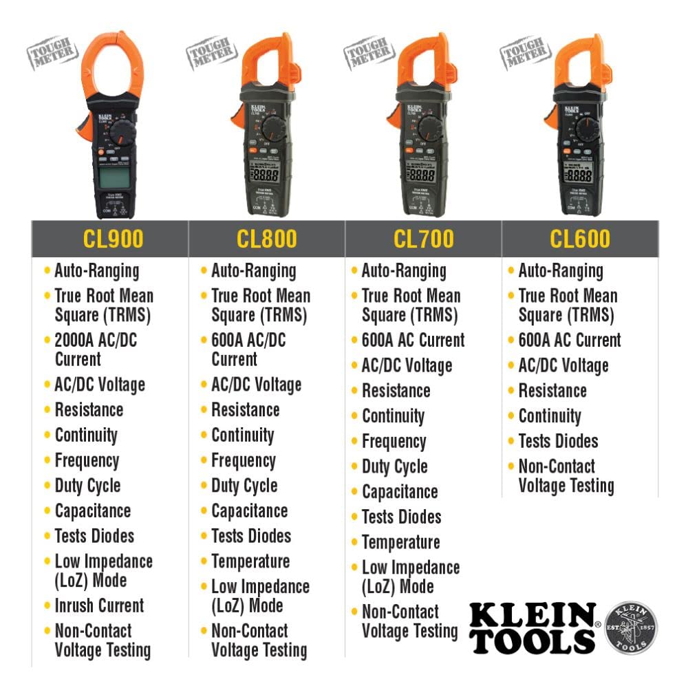 Foto 4 pulgar | Pinza Amperimétrica Digital Klein Tools Cl390 Ac/dc 400 A Con Ncvt - Venta Internacional.