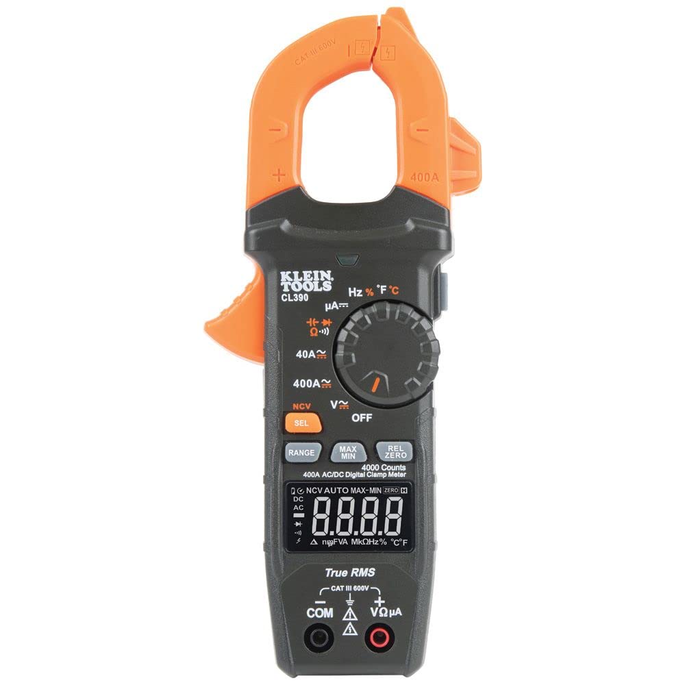 Foto 8 pulgar | Pinza Amperimétrica Digital Klein Tools Cl390 Ac/dc 400 A Con Ncvt - Venta Internacional.
