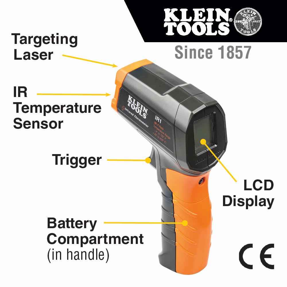 Foto 5 pulgar | Kit De Prueba Eléctrica Klein Tools 80067 Con Termómetro Ir - Venta Internacional.