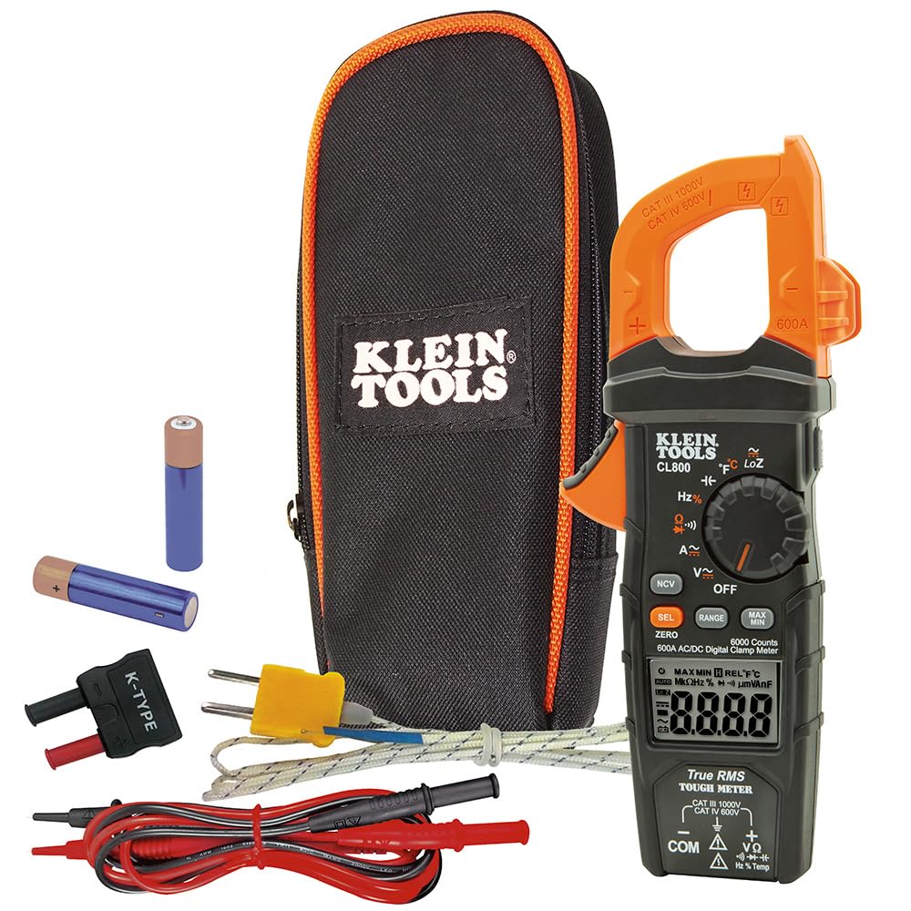 Foto 2 pulgar | Pinza Amperimétrica Digital Klein Tools Cl800 Auto Ranging Trms - Venta Internacional.