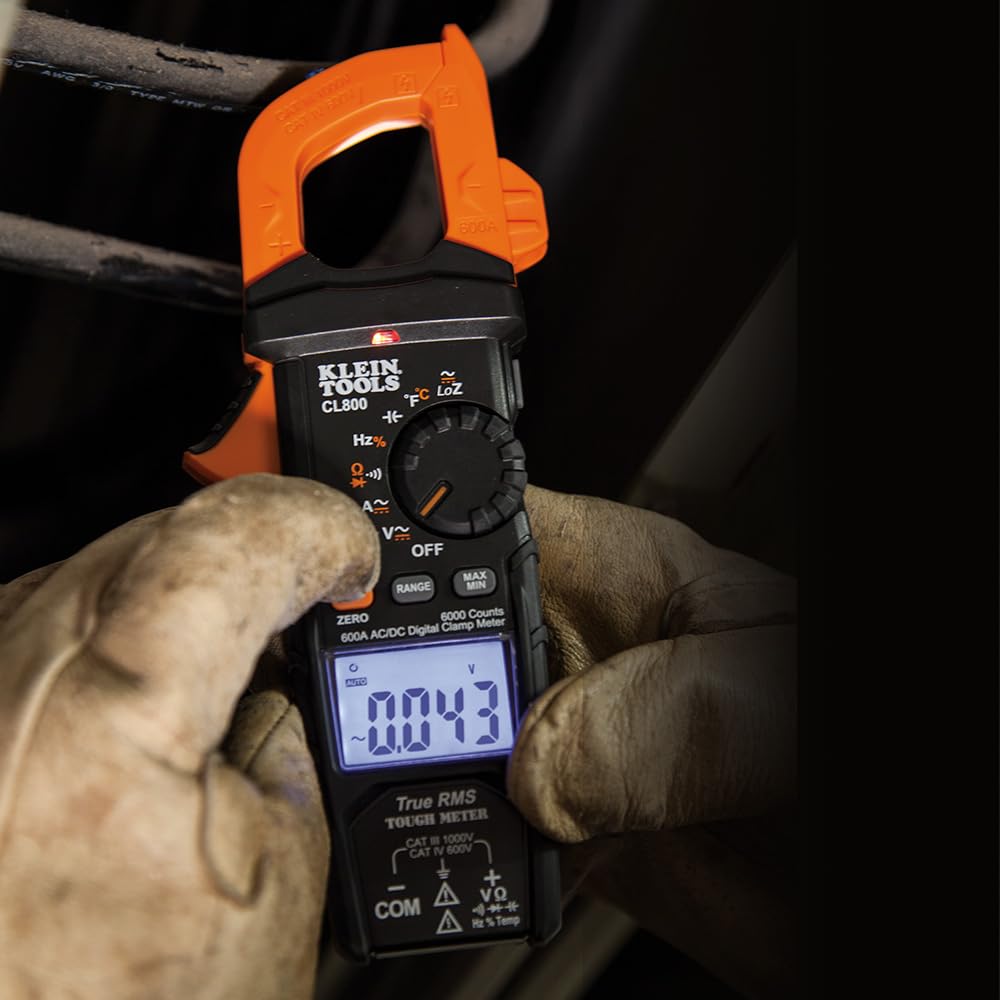 Foto 5 | Pinza Amperimétrica Digital Klein Tools Cl800 Auto Ranging Trms - Venta Internacional.