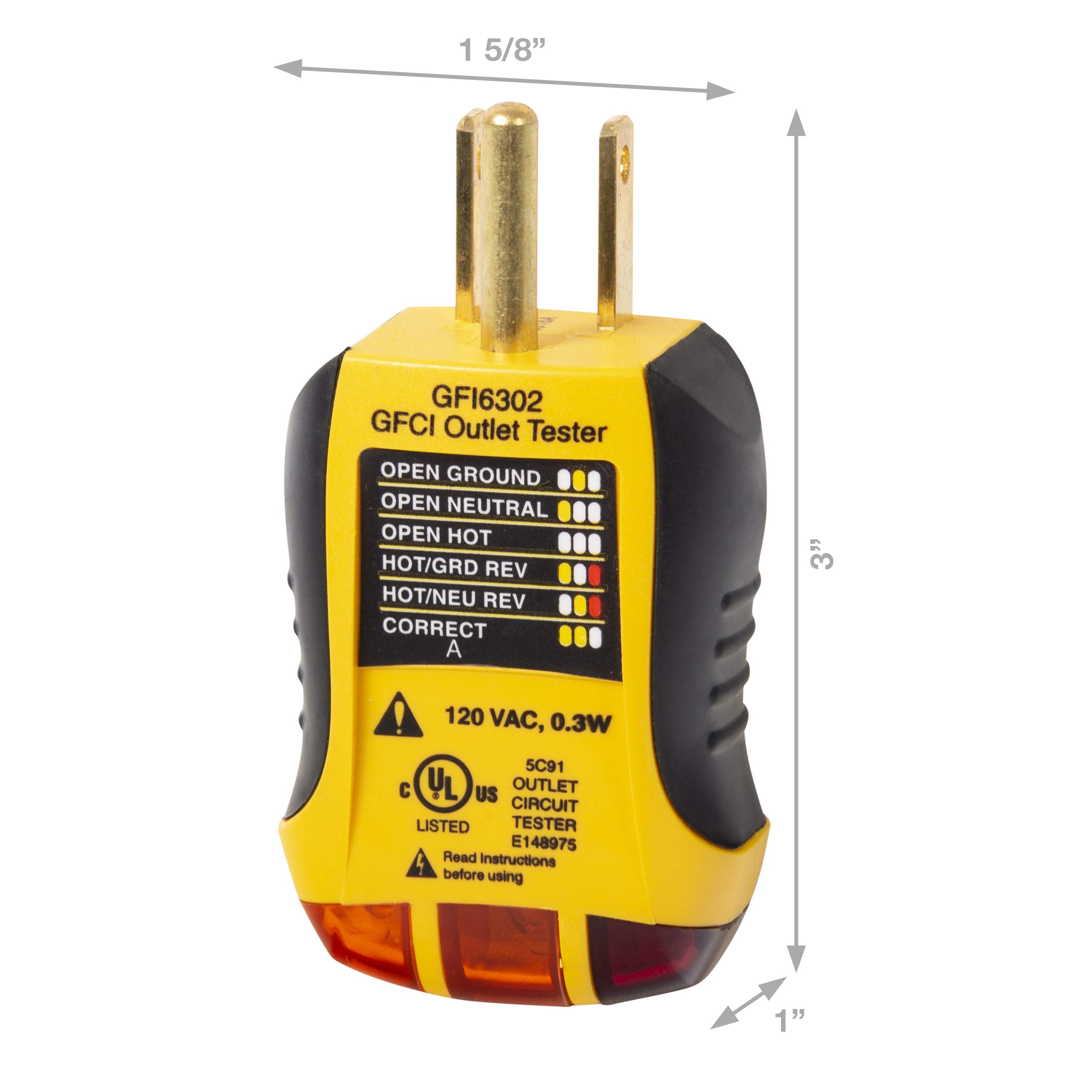 Foto 4 pulgar | Kit De Comprobador De Voltaje Sperry Instruments Stk001 Vd6504 Y Gfi6302 - Venta Internacional.